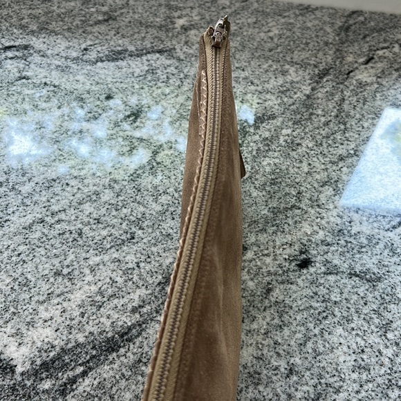 Vintage Ruth Saltz suede clutch y2k designer - Picture 10 of 10